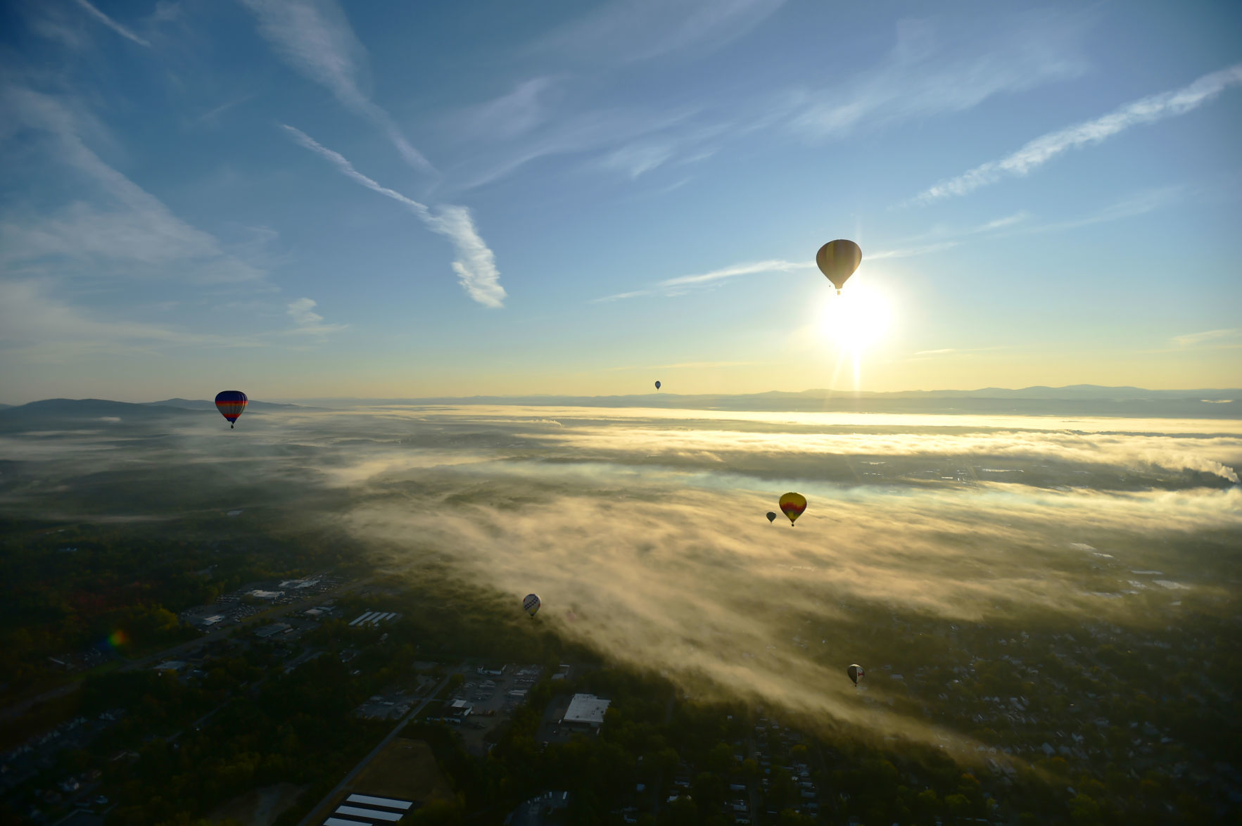 Friday morning flight 2019 Adirondack Balloon Festival